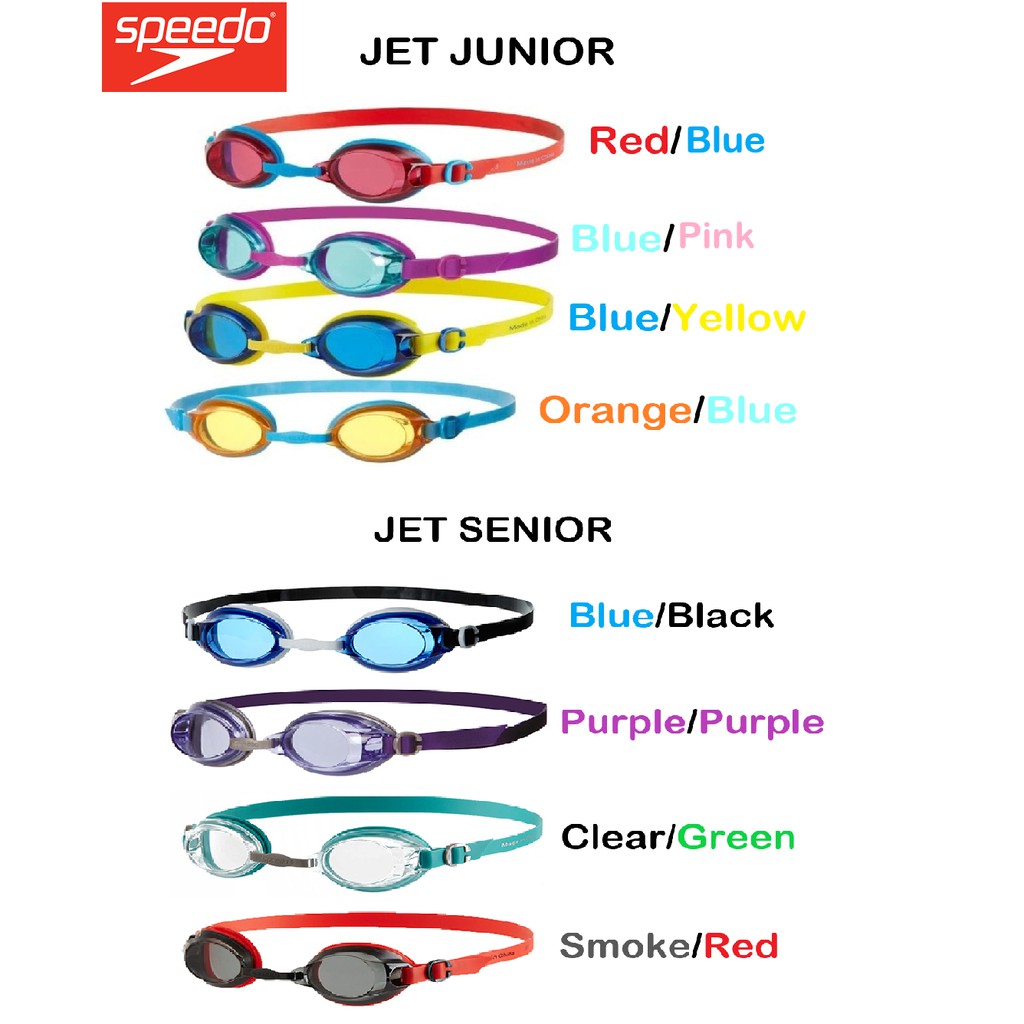 Speedo goggle shop sizes