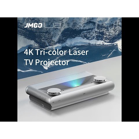 JmGo U2 Ultra Short Throw 4K Laser Smart TV Projector - Global Version ...