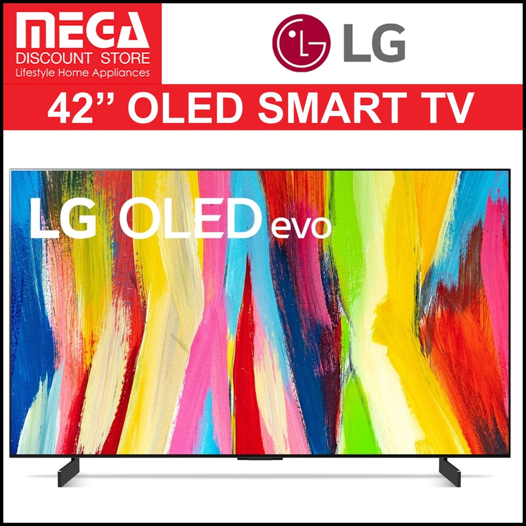 LG OLED42C2PSA 42" C2 SMART 4K OLED TV WITH FREE WALL MOUNT Shopee