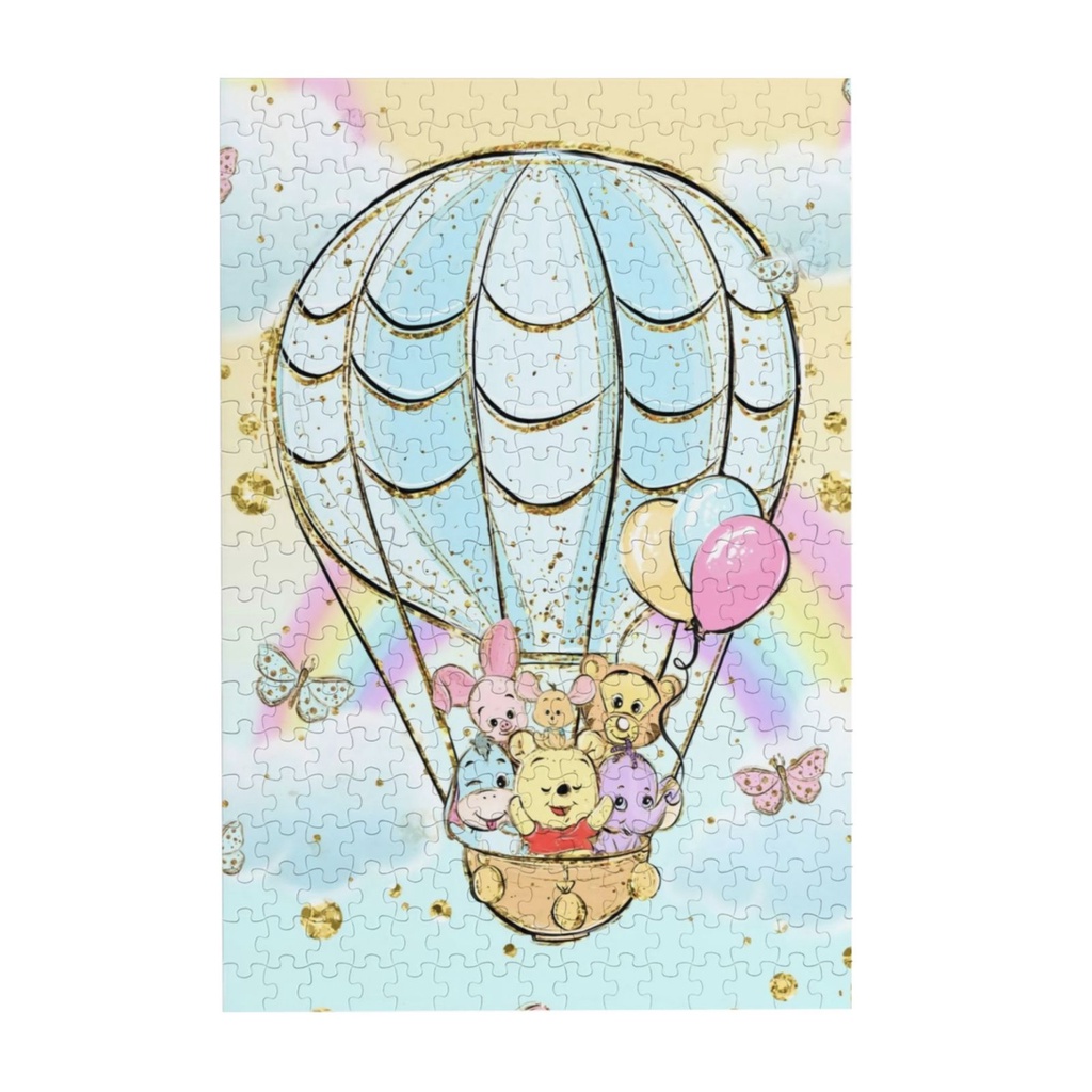 Disney Winnie The Pooh And Friend Custom 300 Piece Jigsaw Puzzle Jigsaw ...