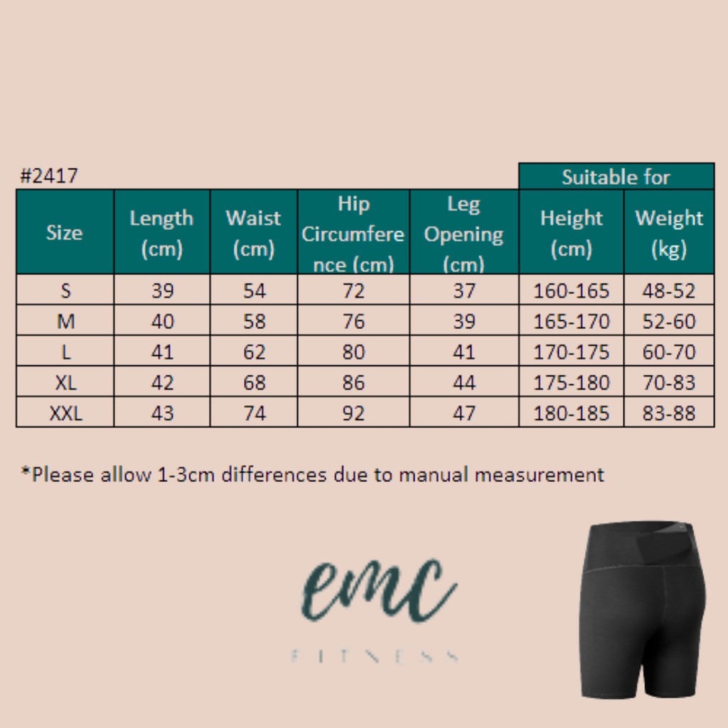 [SG Seller] High Waist Yoga Pants with back pockets/ Cycling pants/ Short  tights/ Gym pants for Ladies/ EMC Biker Shorts