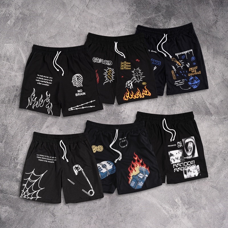 [N00266] Boardshorts Motif Distro Shopee Singapore