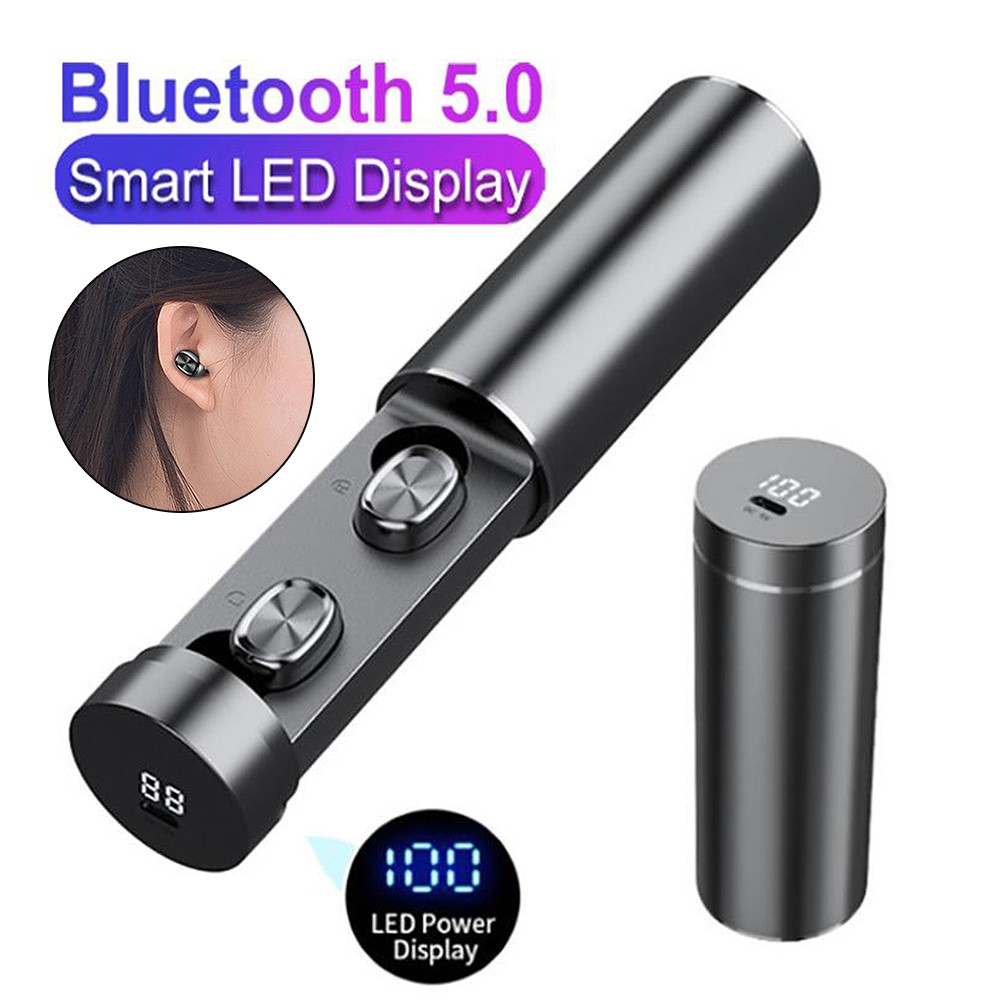 New space discount capsule bluetooth earphone