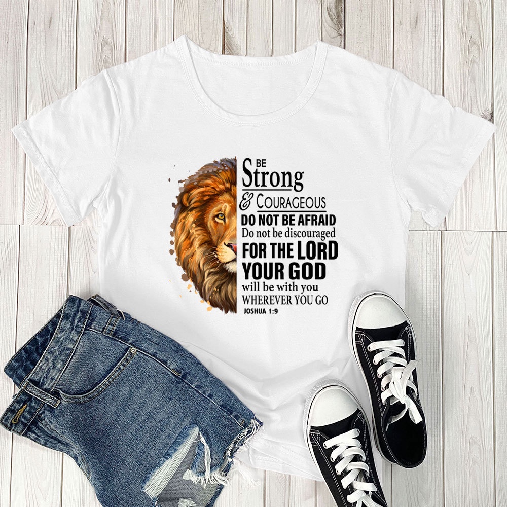 Be Strong Fashion Letter Print T-shirt Women Casual O-neck Short Sleeve Female Tops Hipsterinspirational Clothing Cotton T Shirt