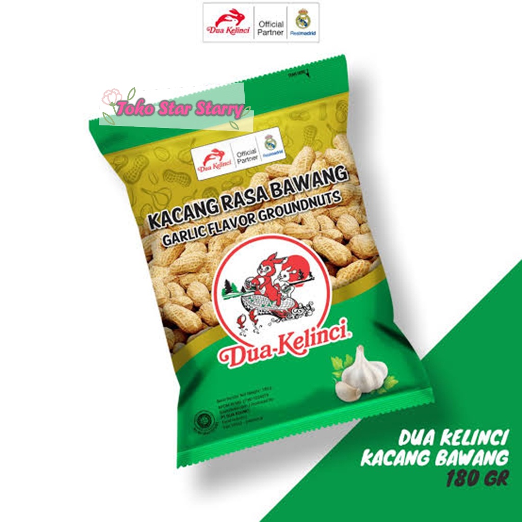 [Per Pack] 180gr Two Rabbits Crispy Peanuts Skin Peanuts 180 gr Onion ...