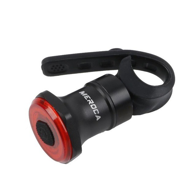 MEROCA Bicycle Rear Light Tail Lights Cycling LED Road MTB Bike Saddle ...