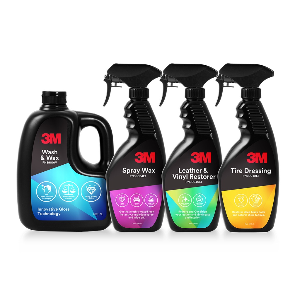 3M Essential Car Care Kit