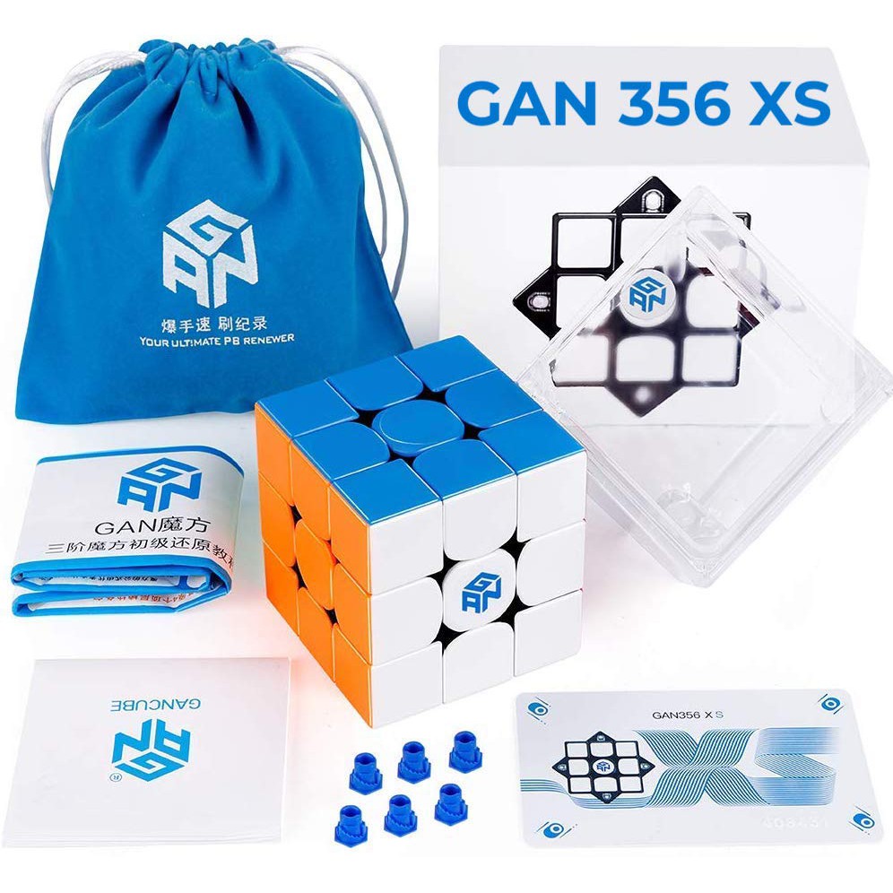 Gan 356 Xs 3x3 Magnetic Speed Cube Shopee Singapore 7563