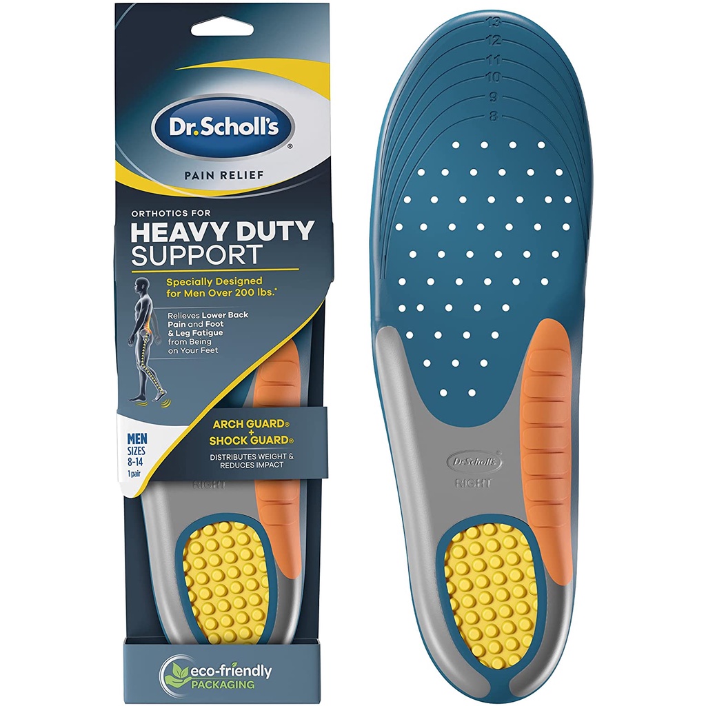 Dr. Scholl’s Plantar Fasciitis Pain Relief Orthotics Insole / Massage ...