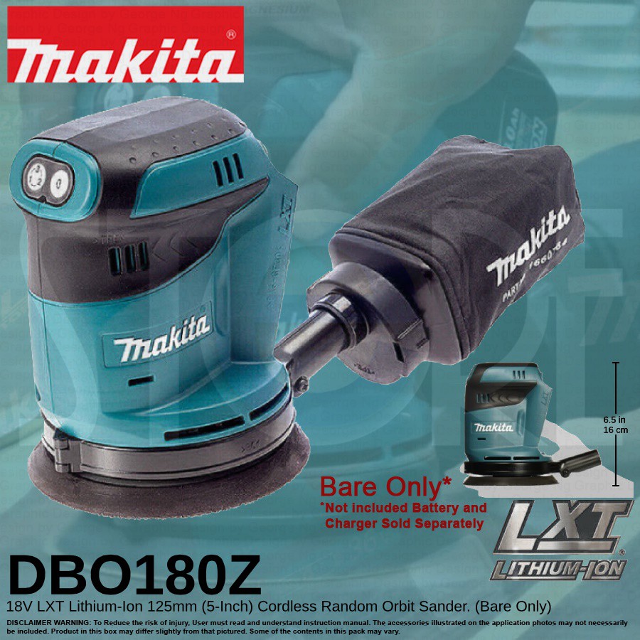 Makita 5 inch discount random orbit sander