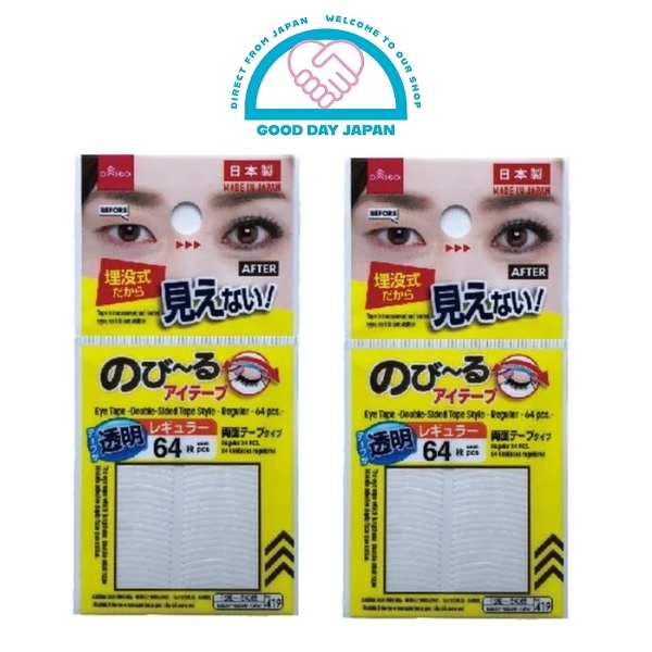 【Direct from Japan】Daiso Japan Double Sided Tape Style Regular Type