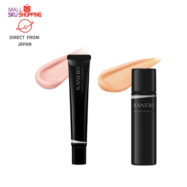 KANEBO Even Fit Primer 30mL SPF28・PA+++ Treatment Glow Primer 30g SPF18 ...