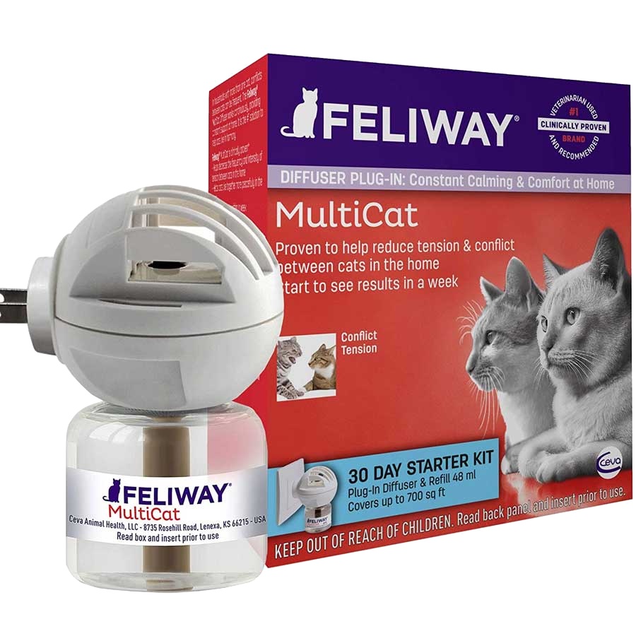 SG SELLER Feliway Naturvet Pet Organics Temporary Calming Spray Diffuser No Scratch No Stay Feline Solution Shopee Singapore