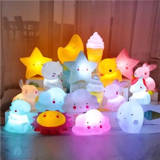 Ins Style New Unicorn Night Light Luminous Toy Bedside Night Light Wake Up  Lamp