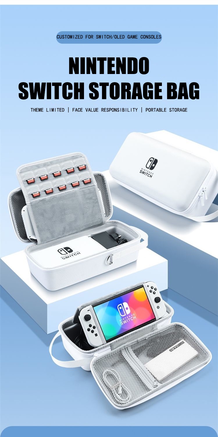 Portable Storage Bag For Nintendo Switch OLED Protective Case Large ...