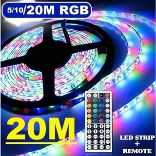 RGB LED Strip Light RGB 5050 SMD Flexible Ribbon fita led light strip RGB  5M 10M