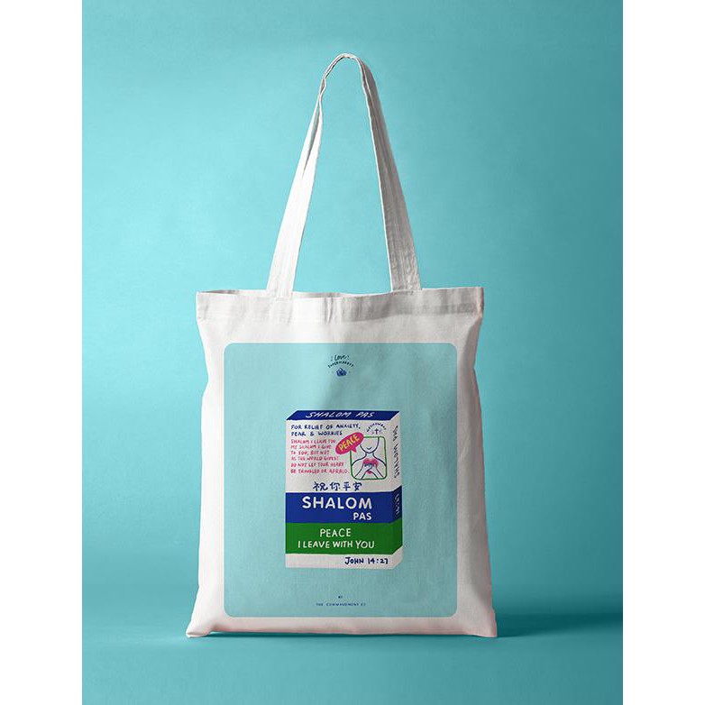 Shalom Pas {Tote Bag} Shalom Pas {Tote Bag}