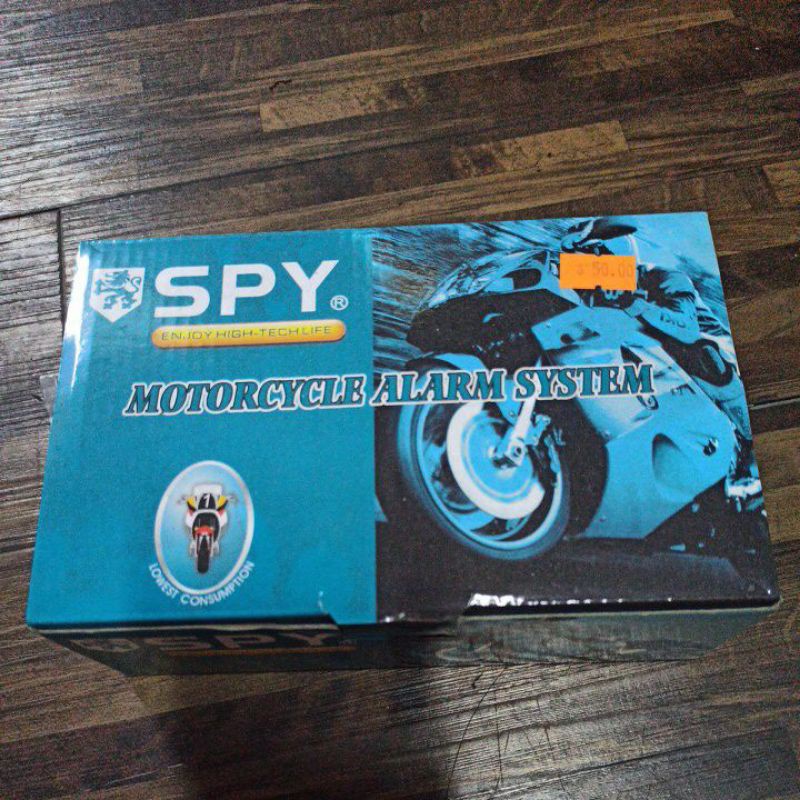 Spy alarm sales motorcycle