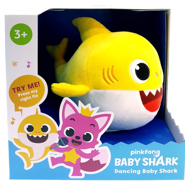 ORIGINAL PinkFong Plush Toy Dancing Baby Shark