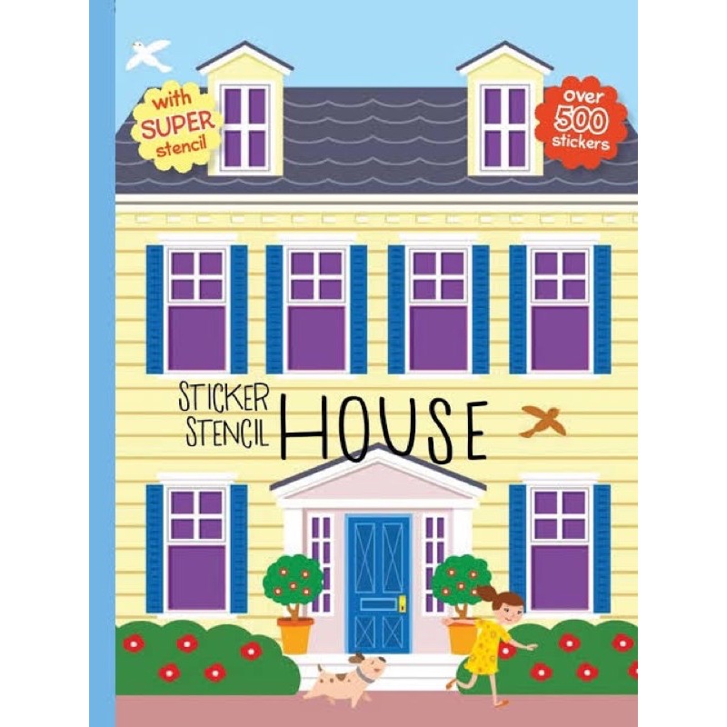 Sticker Stencil House with over 500 Reusable stickers | Shopee Singapore