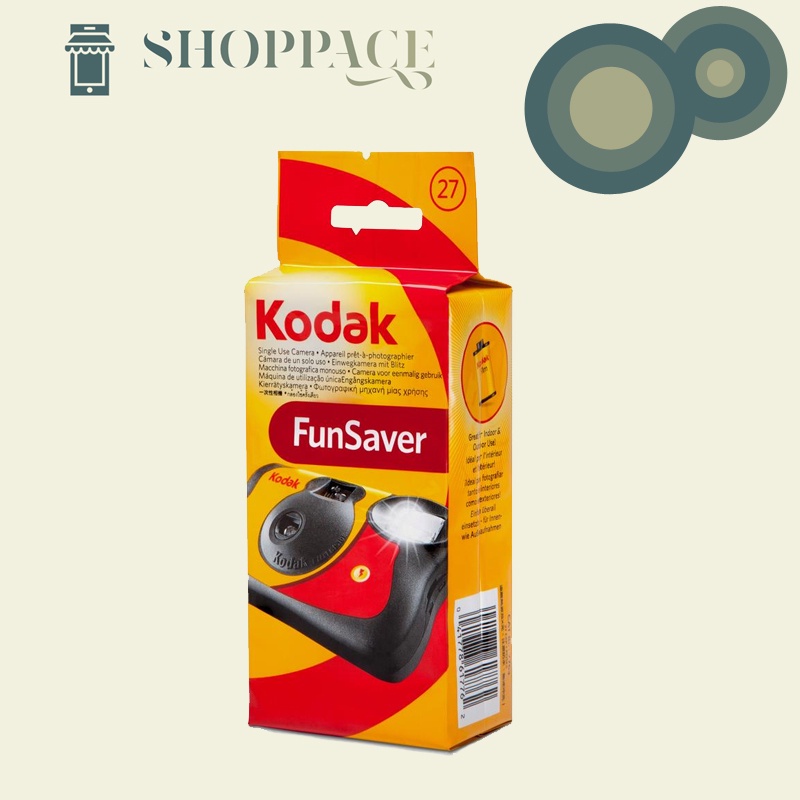 Kodak Funsaver Single Use Disposable 135 35mm Film Camera 27