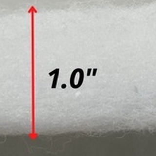 Polyester Fiber Batting - 0.5Inch /1 Inch