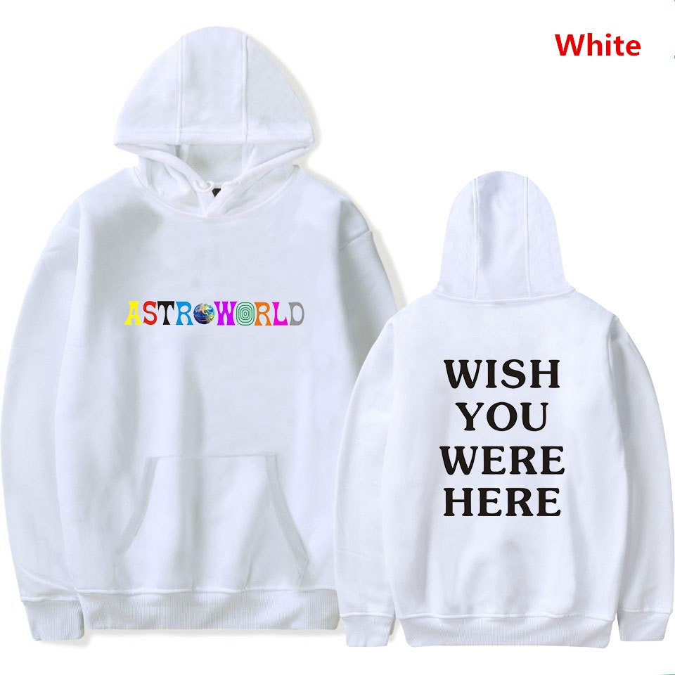 ASTROWORLD Hoodie Rapper TRAVIS SCOTT Fashion Women Men Long Sleeve Pullover Shopee Singapore