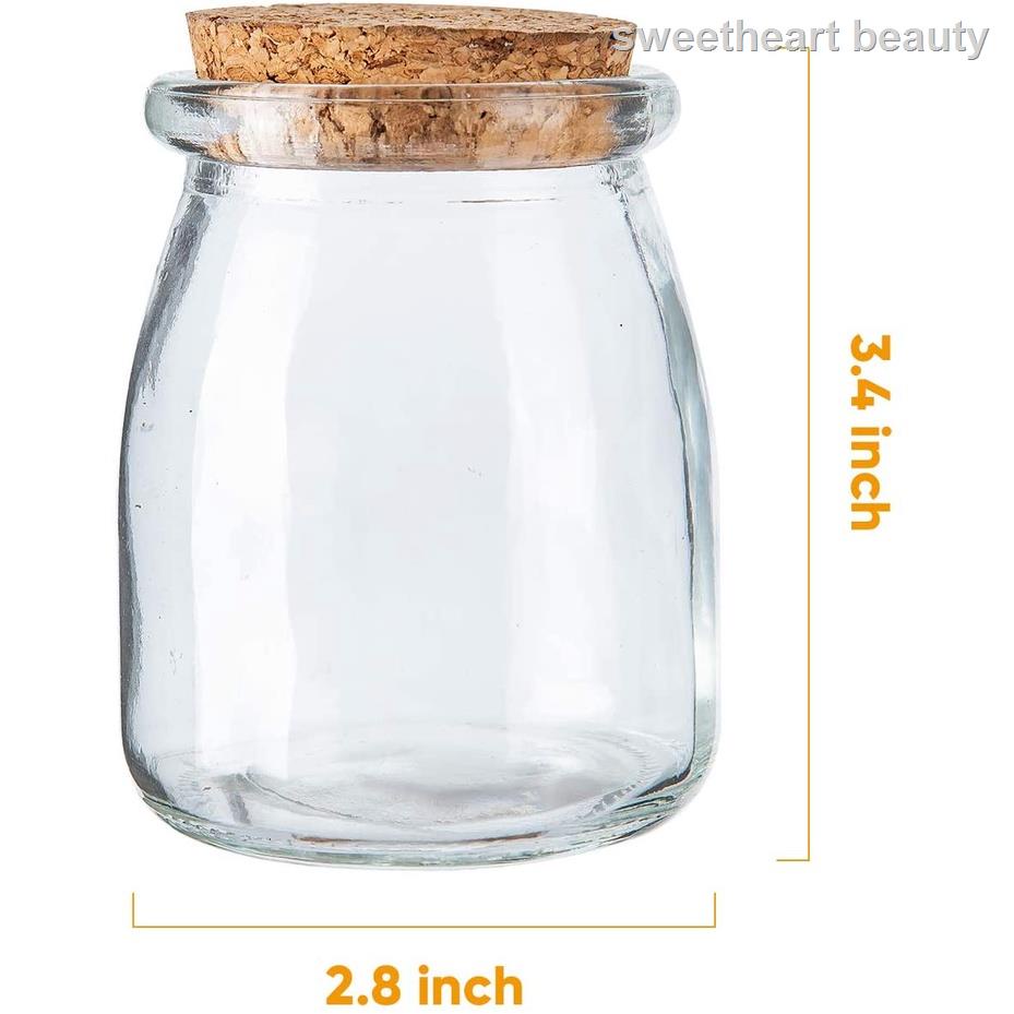 Glass Favor Jars with Cork Lids