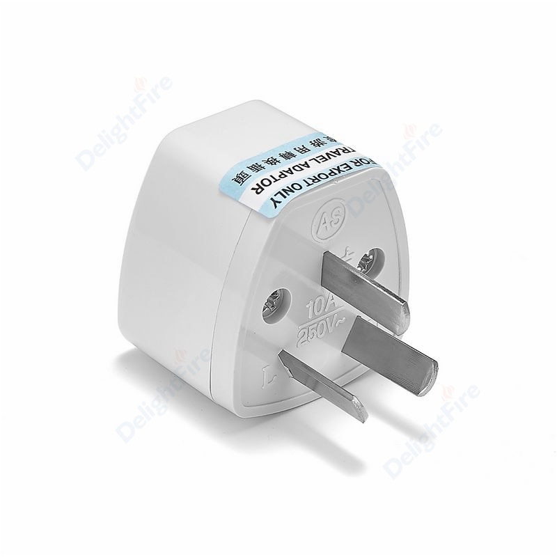 1pcs Universal AU UK US EU Plug Adapter US to EU Converter Black/White Australian Euro Travel