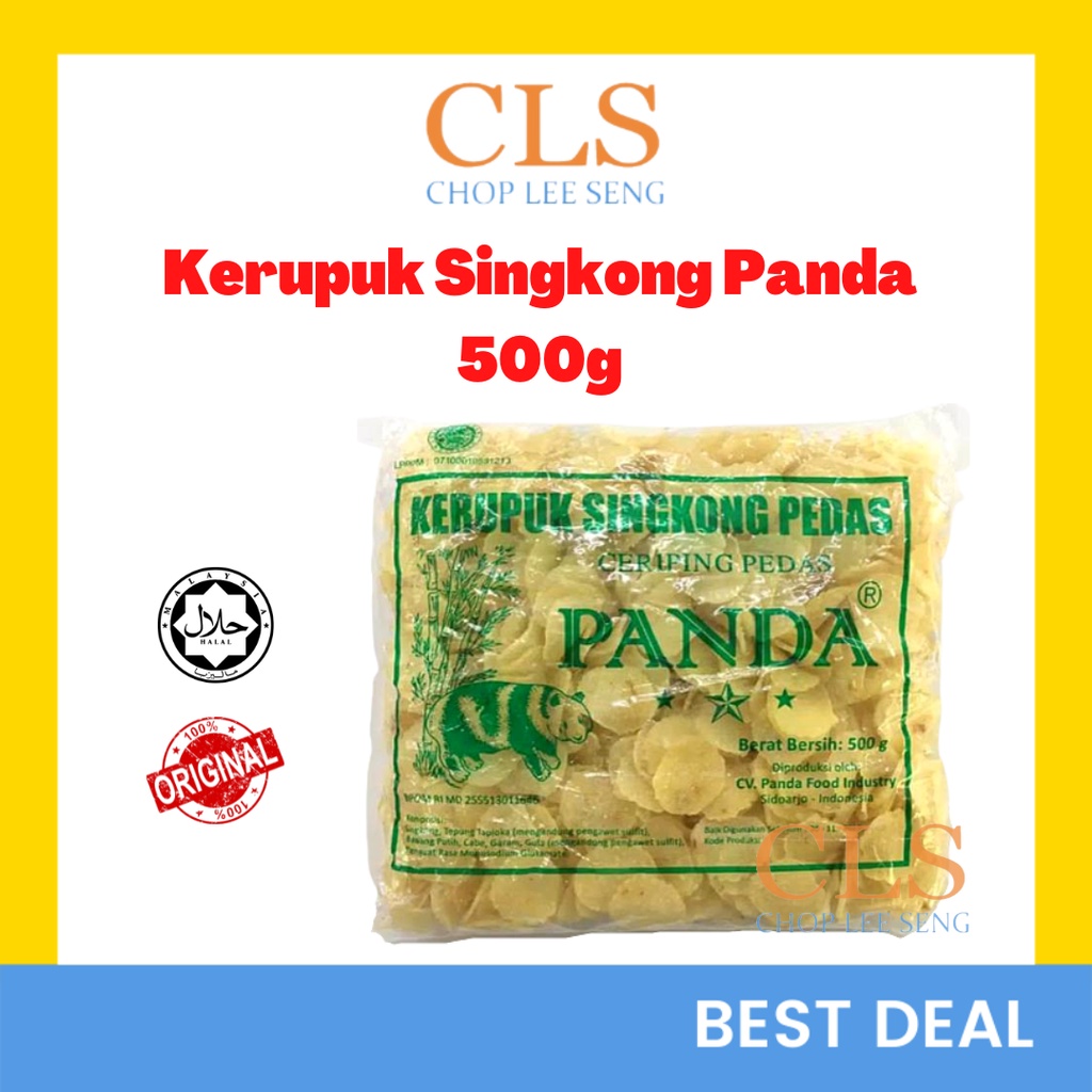 CLS Panda Crackers Panda Spicy Cassava Crackers / Wooden Sweet Potato ...