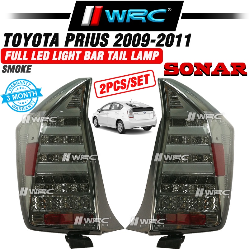 Sonar Toyota Prius 2009 - 2015 Full Led Light Bar Tail Lamp With Signal ...