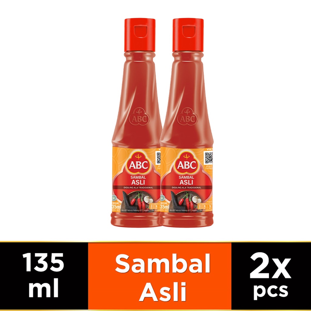 ABC Saus Sambal Asli 135 ml - Twin Pack