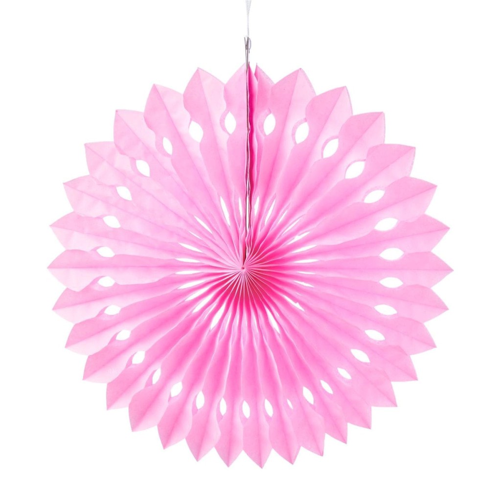 Pinwheel Paper Flower Fans – Baby Pink (Cut-Out) | Shopee Singapore