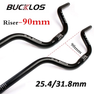 25.4 mtb riser discount handlebars