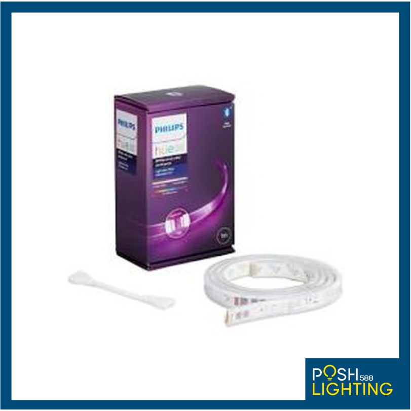 2021 Philips Hue LED strip 1m V4 BLUETOOTH Shopee Singapore