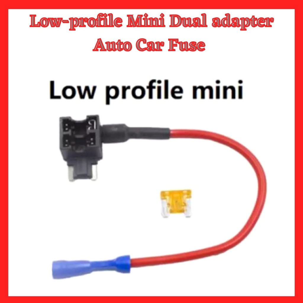 Prise ADD-A-CIRCUIT ATM Mini - Robinet à Fusible 12V, 15A, Fil 16AWG, Livraison US