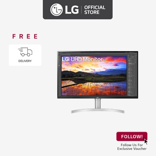 LG 32UN650-W.AHK 31.5'' UHD 4K HDR IPS Monitor with AMD FreeSync