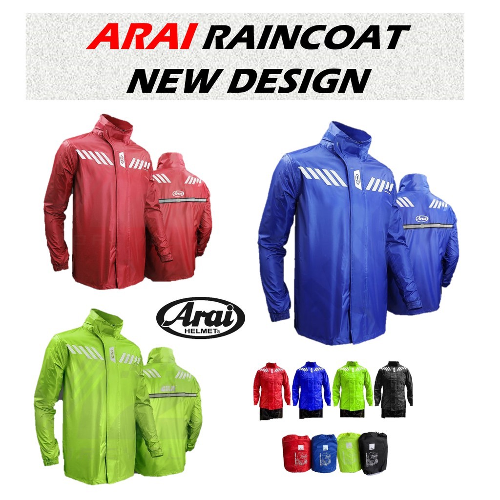 Givi top raincoat shopee