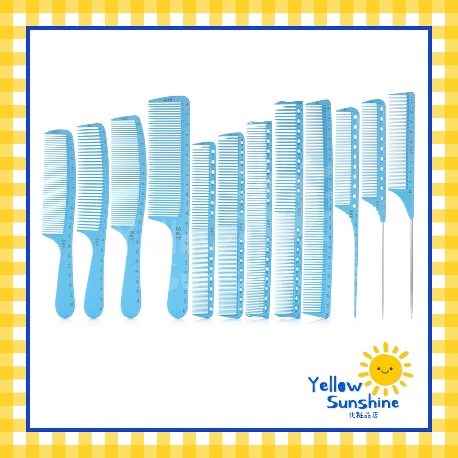 Men's/Women's Hair Cutting Comb With Measuring Scale Good Quality For ...