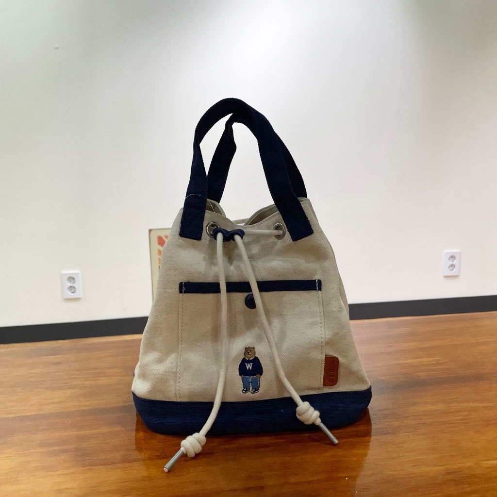 【WHO.A.U】Big Steve Bucket Bag WHO.A.U] Steve New Bucket Bag+WHBGC4714A | Shopee Singapore