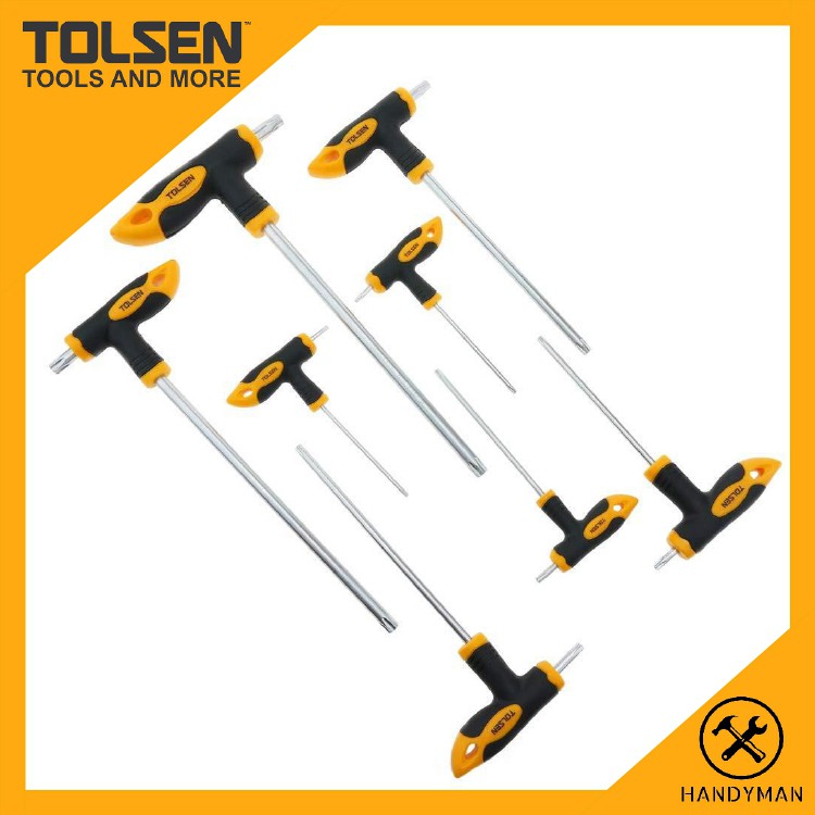 Tolsen 8pcs Torx T-Handle Set 20061 | Shopee Singapore