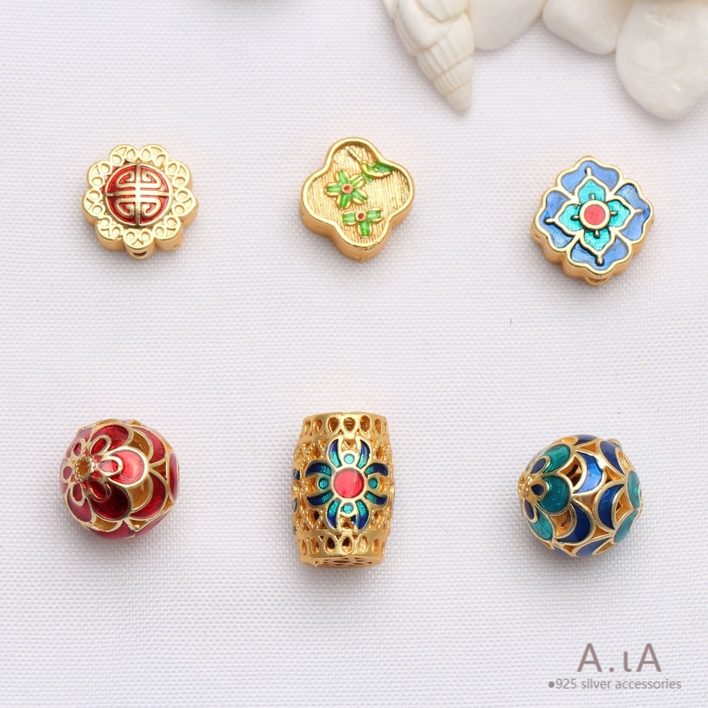 A.ιA゜(1 Pack 5 Pcs) Chinese Style Bracelet Beaded Handmade diy