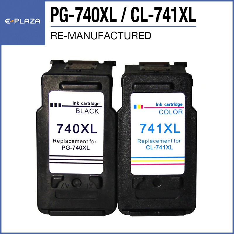 Re-manufactured Ink Cartridge Compatible Canon PG-740XL 740XL 740 Black ...