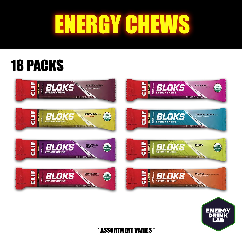 CLIF Bloks Energy Chews 18 Pack of 36 Servings (Select Flavour) Shopee Singapore