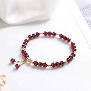 Red clearance garnet bracelet