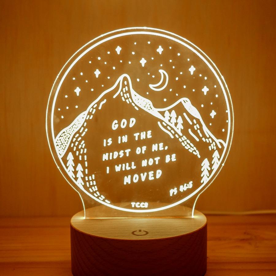 God Is In The Midst Of Me. I Will Not Be Moved {Night Light} God Is In The Midst Of Me. I Will Not Be Moved {Night Light}