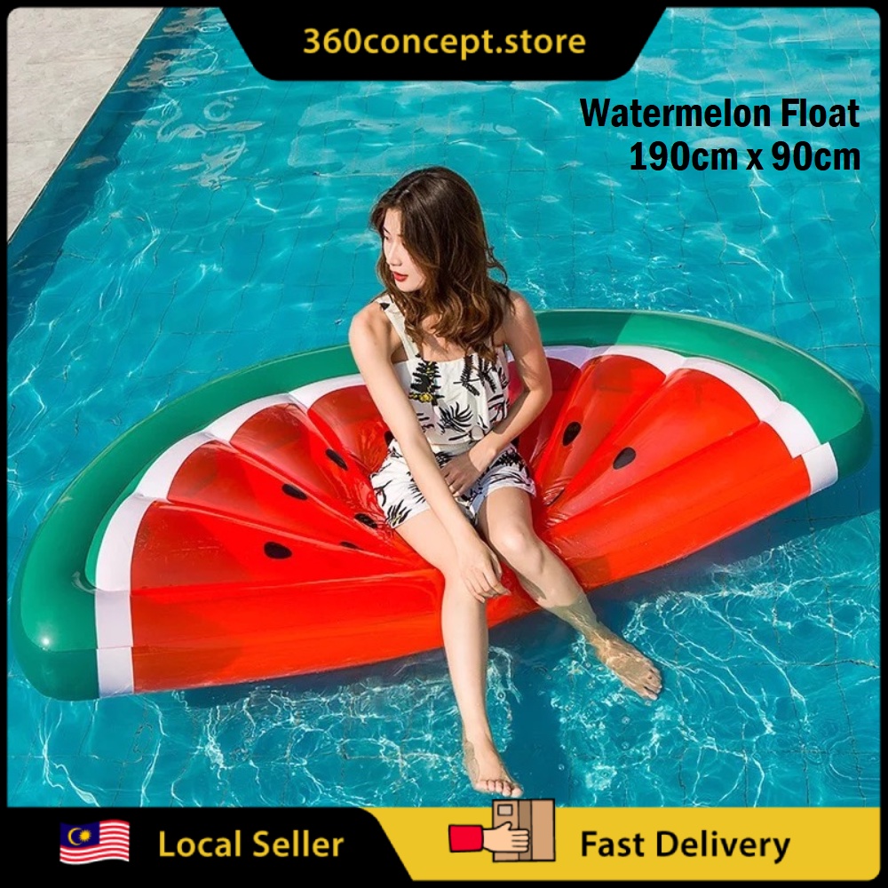 PVC Plastic Toy Floating Riding Watermelon and Pineapple for Beach and ...