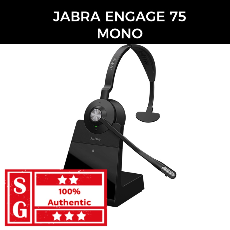 Jabra engage 75 mono wireless online headset