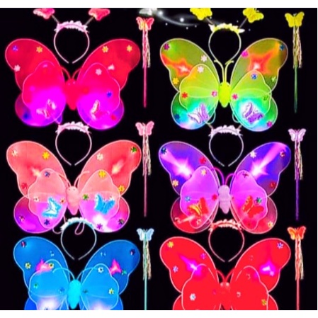 Wings Fairy Butterfly BANDO Stick (LED / NON LED) | Shopee Singapore