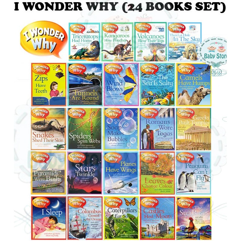 ラスト1点 早い者勝ち[新品。海外購入]24冊セットI Wonder Why絵本 - メルカリ